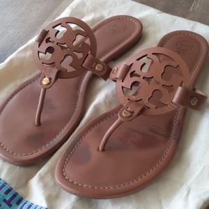 Tory burch Miller sandal brown 10.5